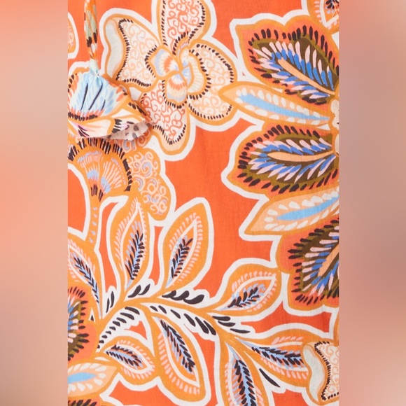 NWT Misa Los Angeles Tula Halter Convertible Mini Dress Tangerina Flora Sz M - Picture 6 of 15